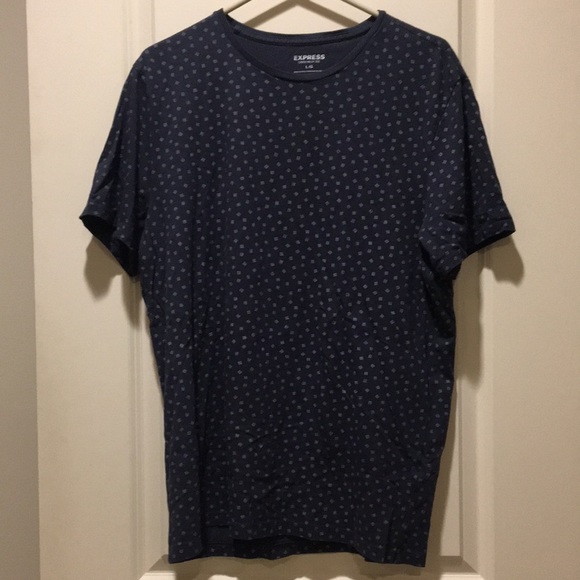 Express Mens Crew Neck Short Sleeve T-Shirt imprint design throughout size L - Picture 3 of 8